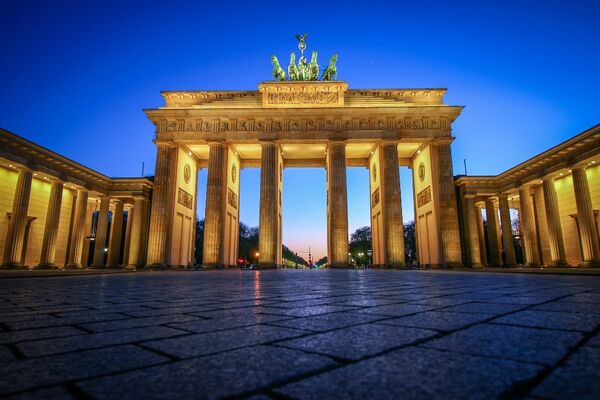 Brandenburger Tor en Unter den Linden