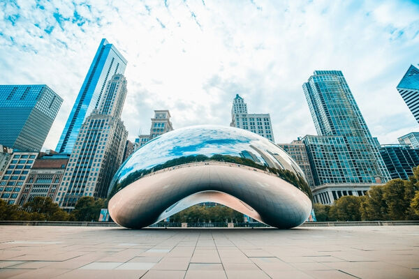 Millennium Park & Cloud Gate (The Bean)