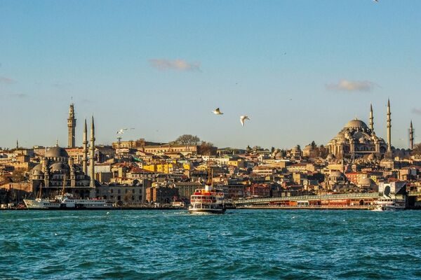 Boottocht over de Bosporus