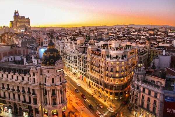 Gran Vía: de Broadway van Madrid