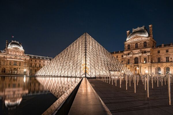 Louvre Museum en de Mona Lisa