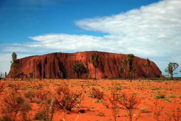 Uluru (Ayers Rock) en Kata Tjuta (de Olga's)
