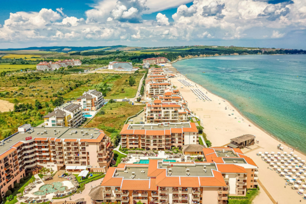 De Zwarte Zee kust en de stad Varna