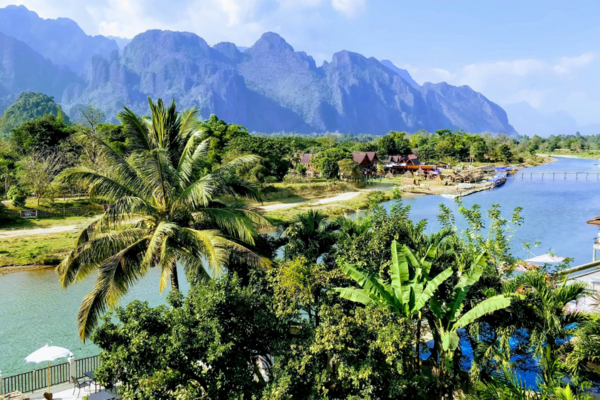 Tubing in Vang Vieng