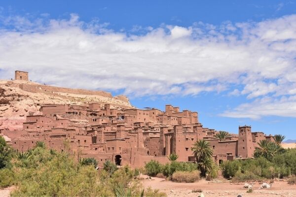 De Kasbah's van het Atlasgebergte