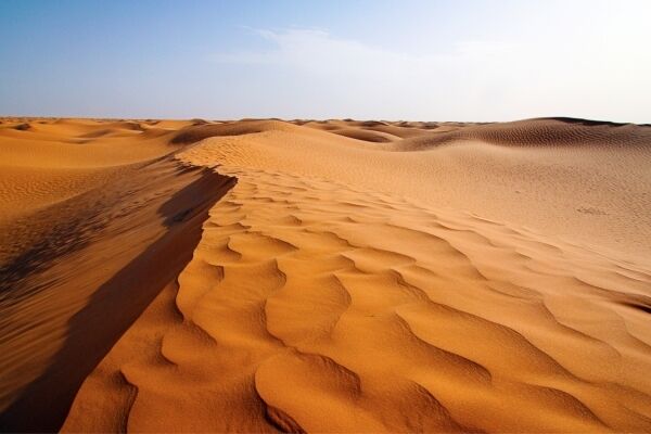 Tocht door de Sahara-woestijn