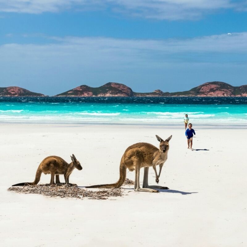 Australië - Lucky Bay