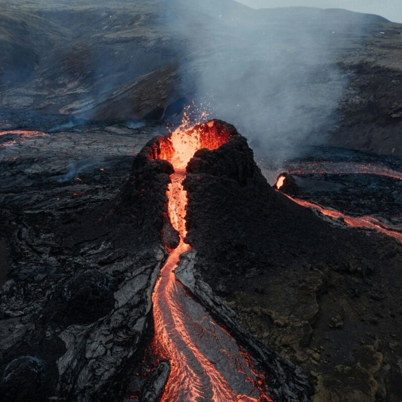 Ijsland - Fagradalsfjall Vulkaan