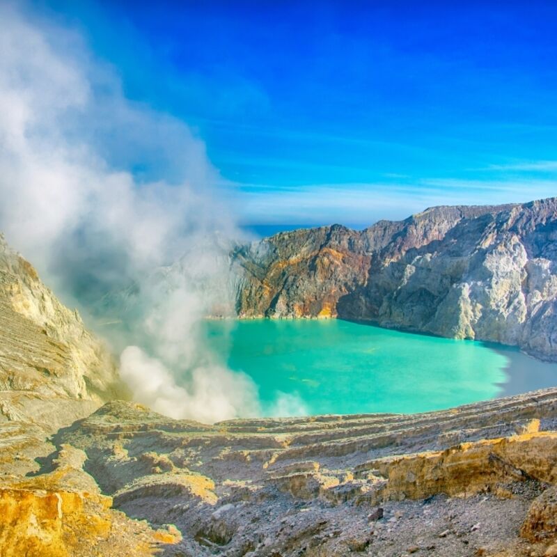 Indonesië - Java - Ijen Lake