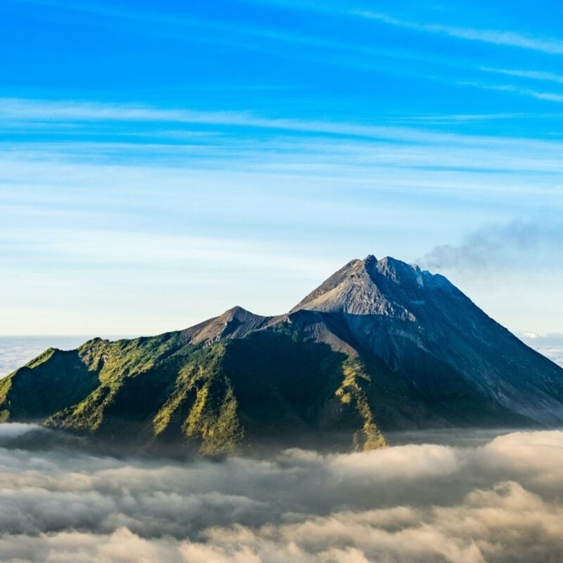 Indonesië - Java - Mt. Merapi