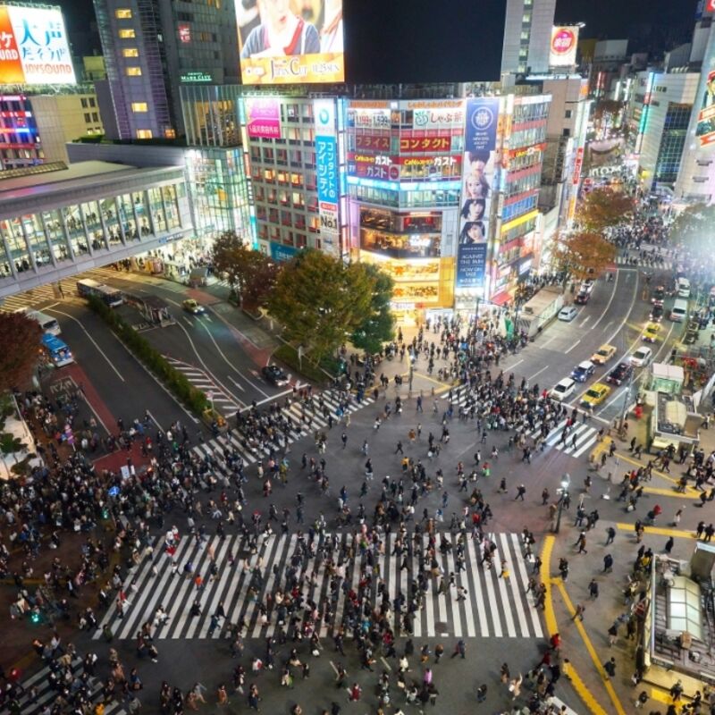 Japan - Tokyo - Shibuya Crossing