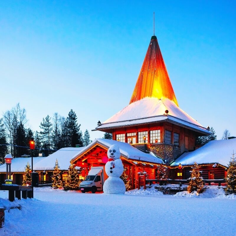 Lapland - Rovaniemi - Kantoor van de Kerstman