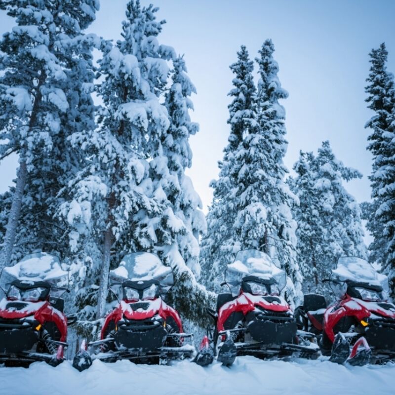 Lapland - Sneeuwscooters