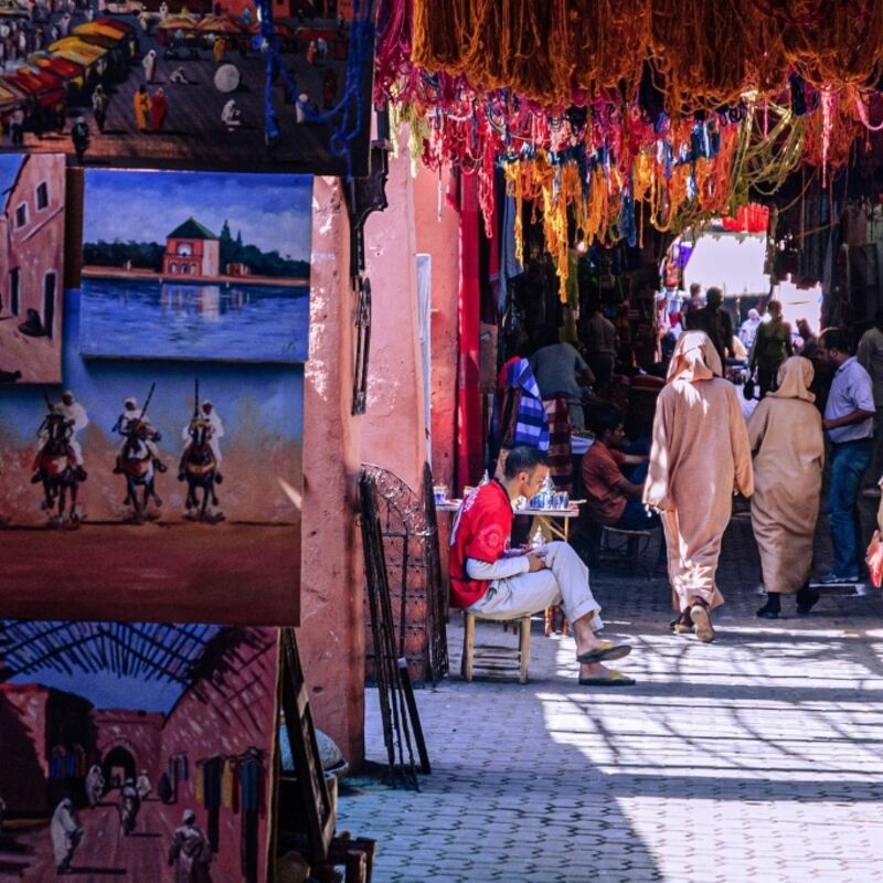 Marokko - Marrakech - Souk