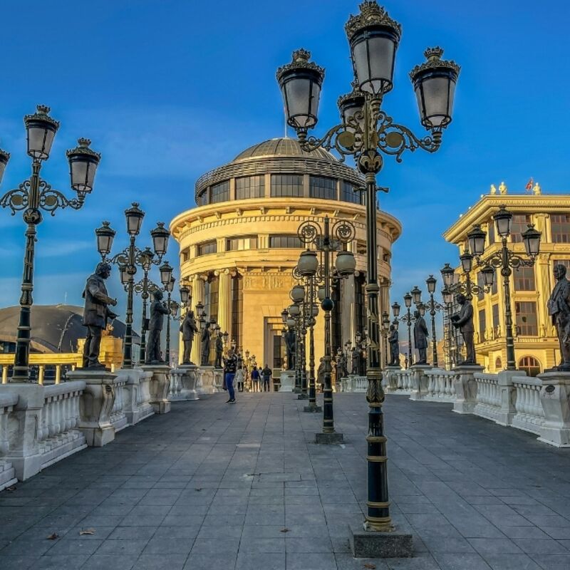 Noord-Macedonië - Skopje - Art Bridge