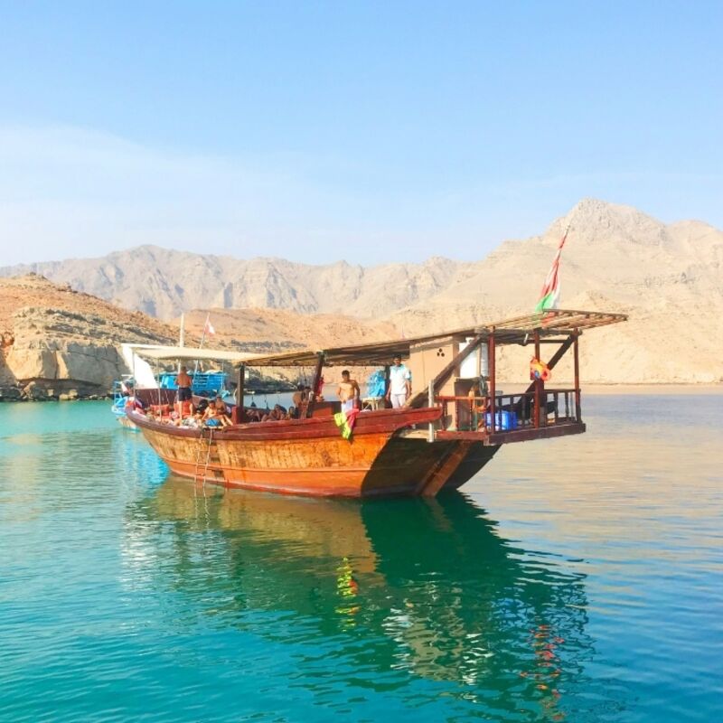 Oman - Khasab - Dhow