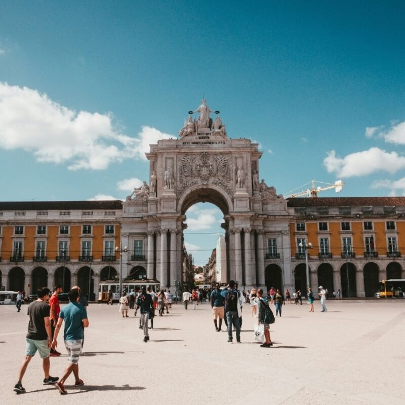 Portugal - Lissabon - Praça do Comércio