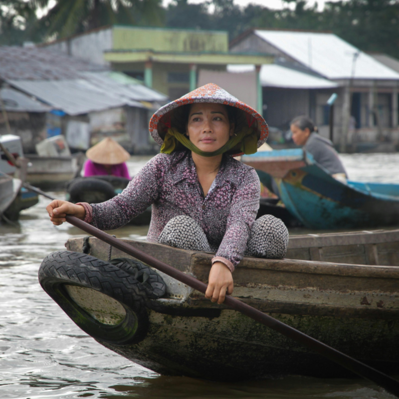 Vietnam - Mekong Delta Floating Market